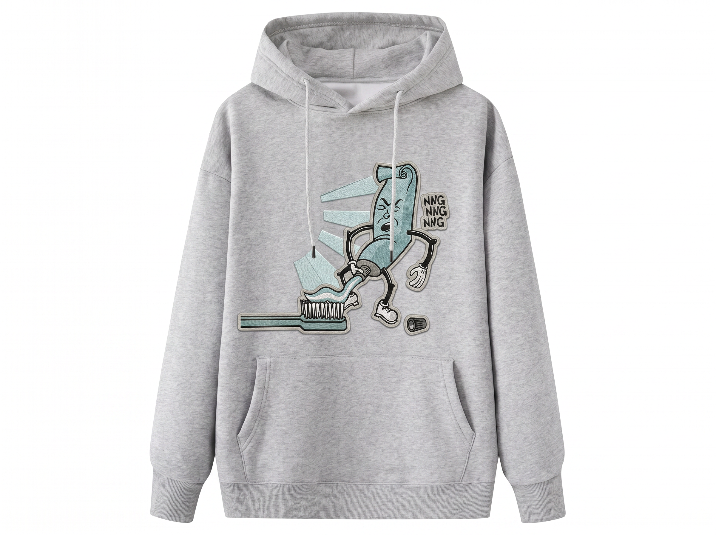 CUSTOM TOOTH PASTE HOODIE